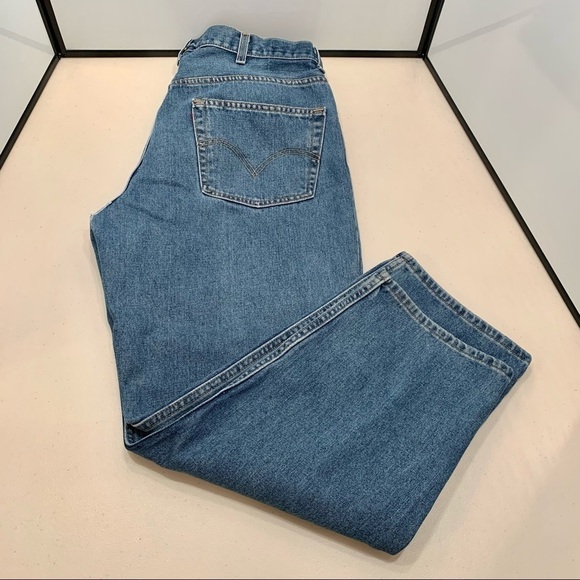 mens levi 550 relaxed fit jeans size 40X30 (See Pics For Measurements) - Picture 2 of 10